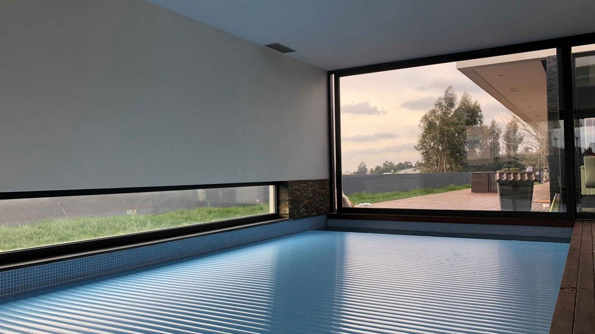 PVC opaco azul
